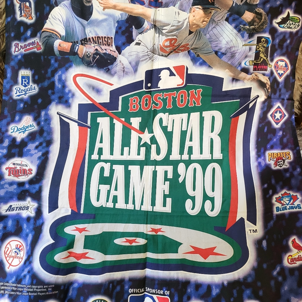 Baseball fabric poster 1999 ALLSTAR GAME